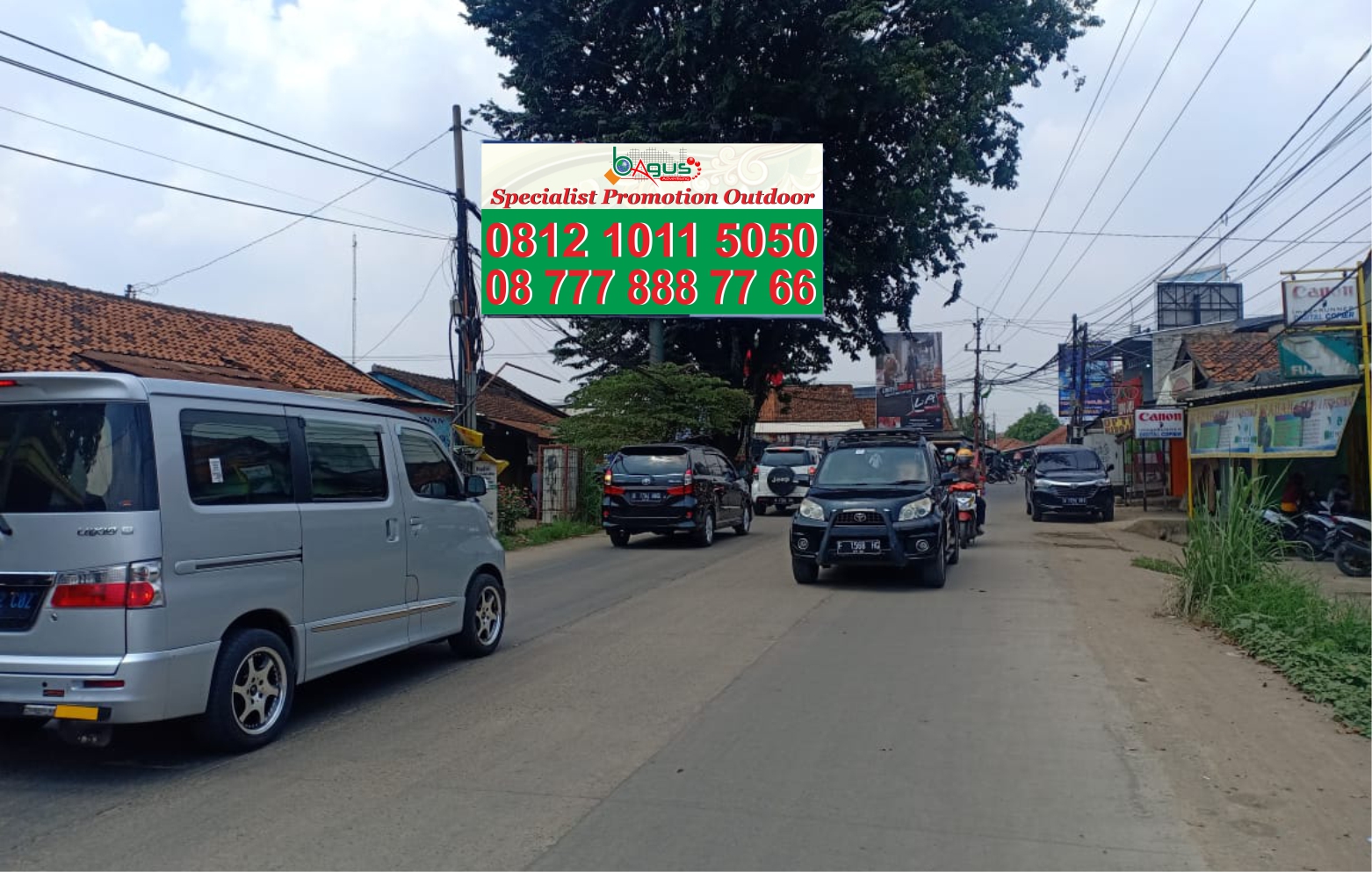 Jl. Pembangunan Raya. Perempatan Pasar Prumpung, Gn. Sindur 