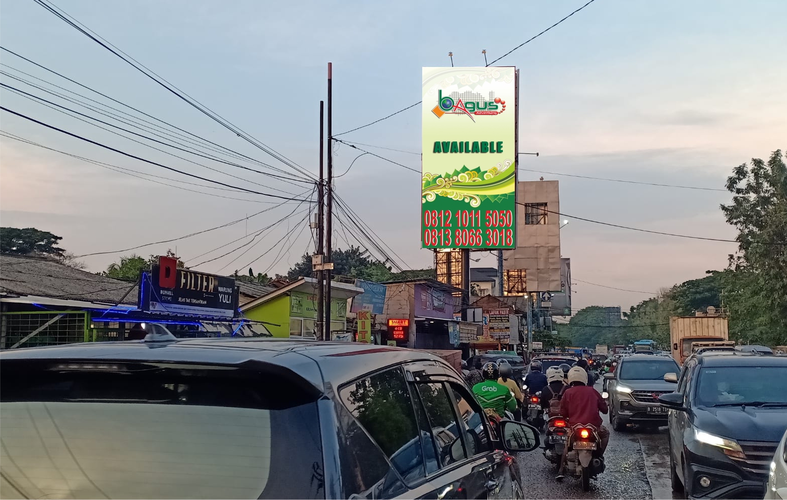 Jl. Raya Legok Karawaci, Klp. Dua, Kec. Klp. Dua, Tangerang, Banten 15810.