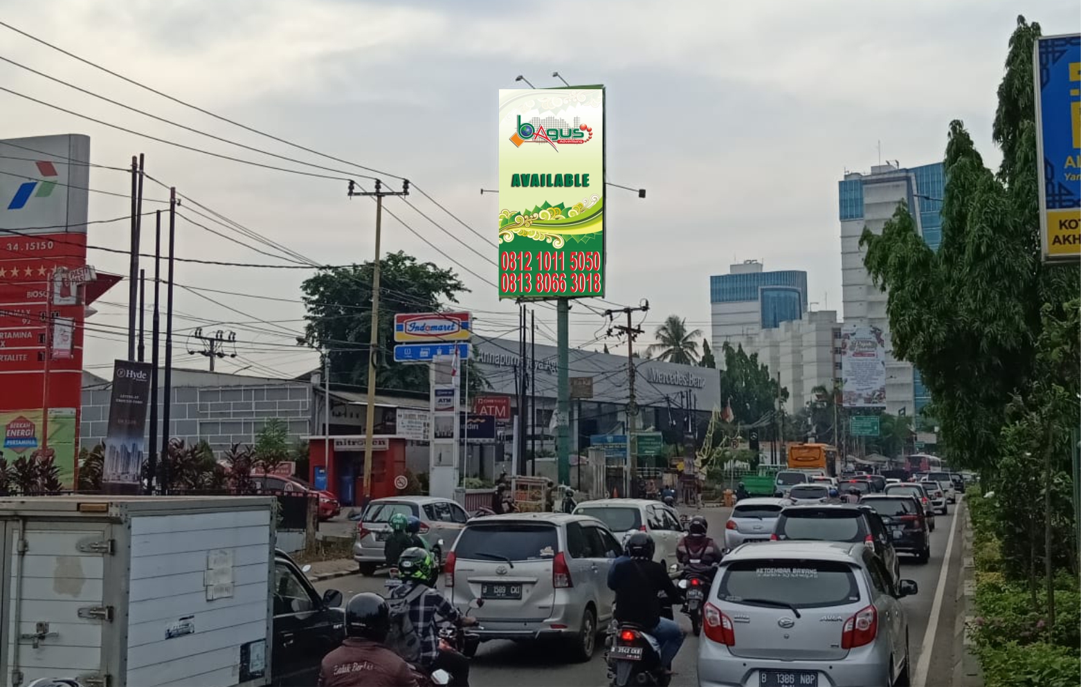 Jl. MH. Thamrin Kebun Nanas 