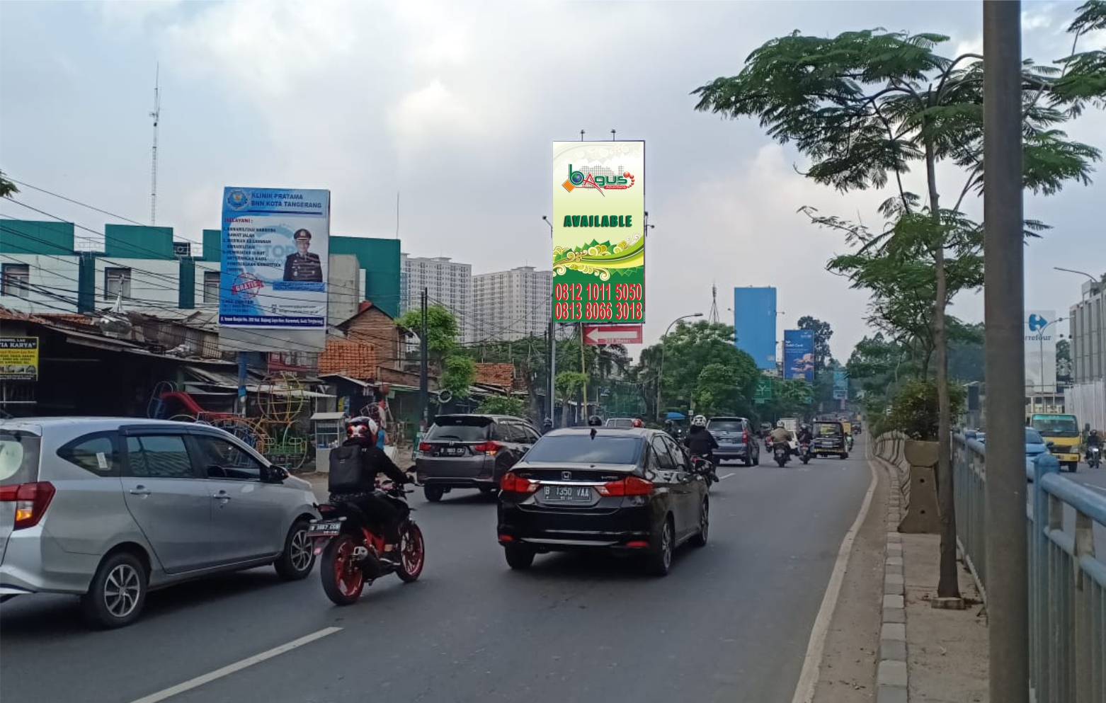 Jl. Jendral Sudirman (Depan Mall Tangcity)