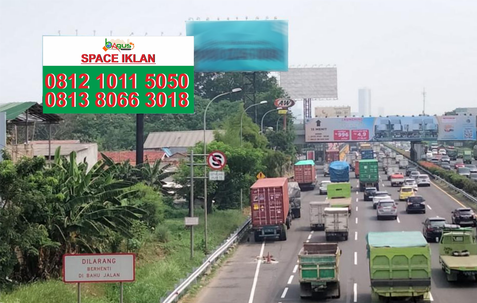 Jl. Tol Jkt - Tangerang, Pinang, Kec. Pinang, Kota Tangerang, Banten 15145. ( KM 13.400 ) 