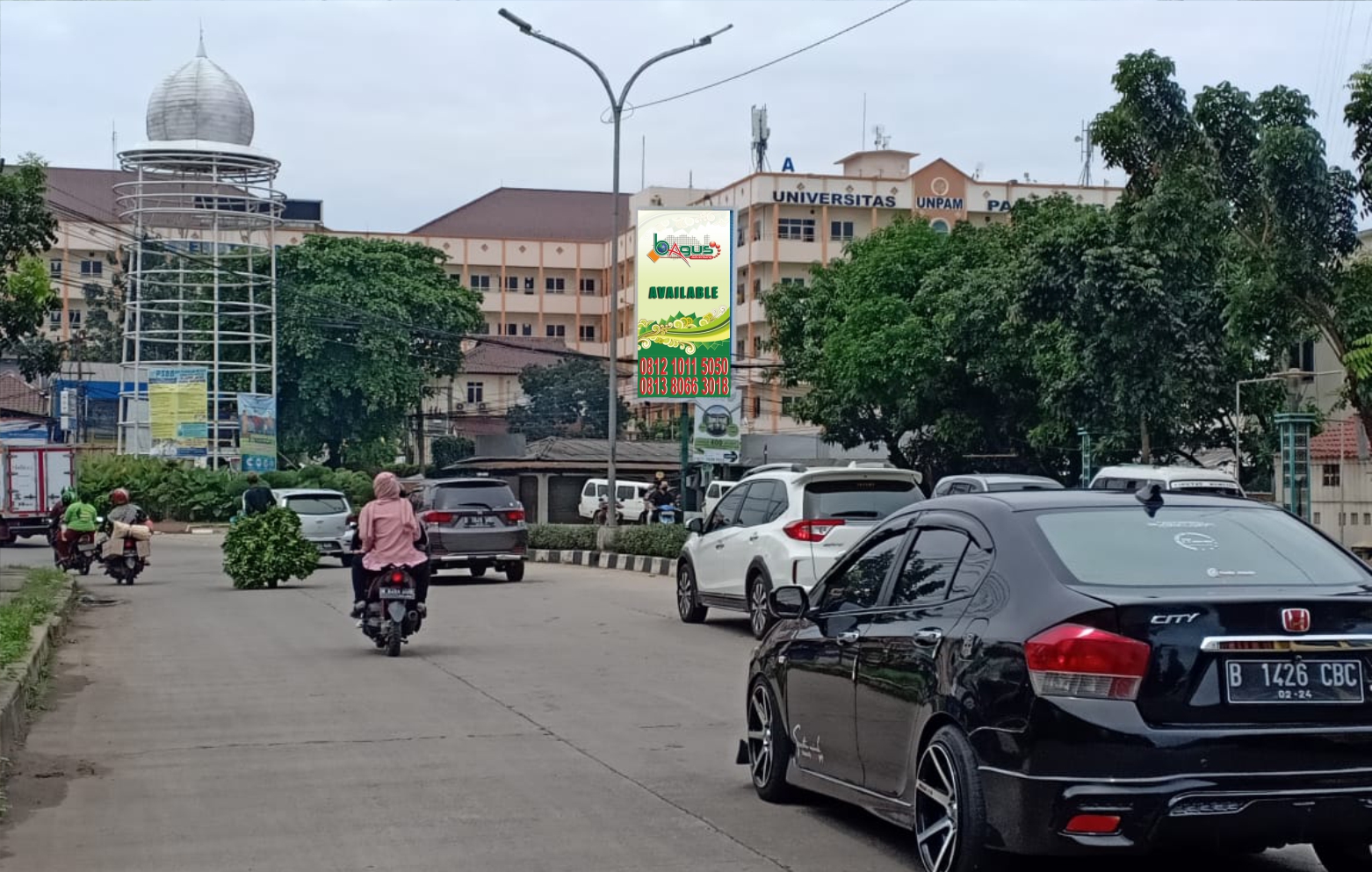 Jl. Siliwangi Depan Kampus UNPAM